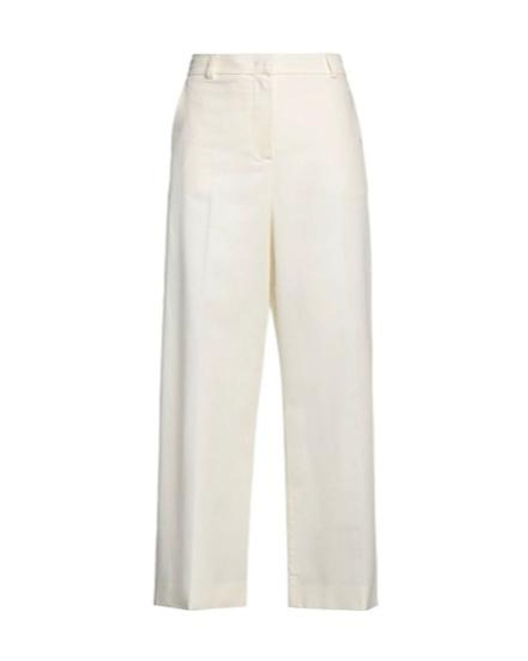 Weekend by Maxmara White Casual Trousers