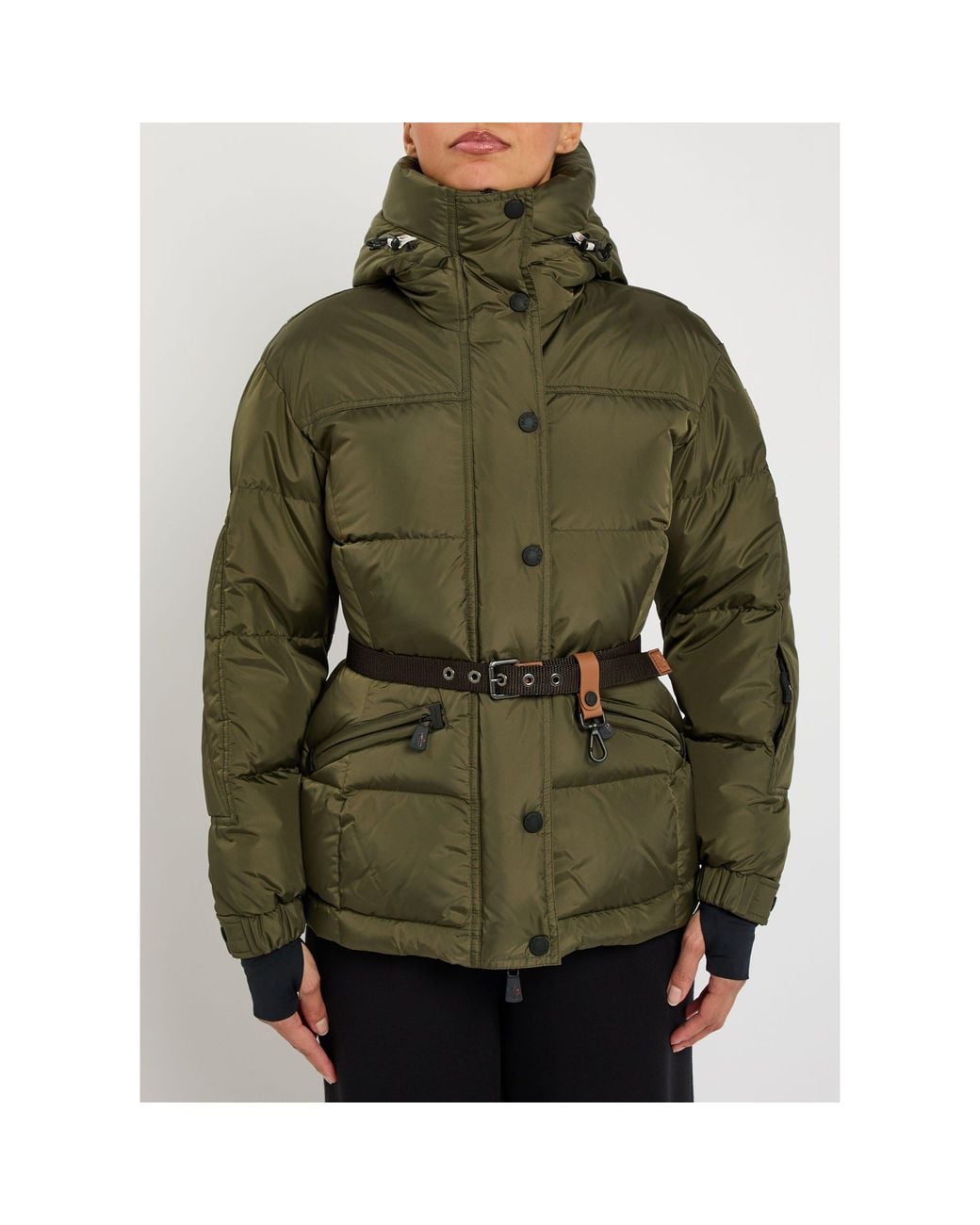 Moncler Green Windproof, Waterproof And Warm Down Jacket