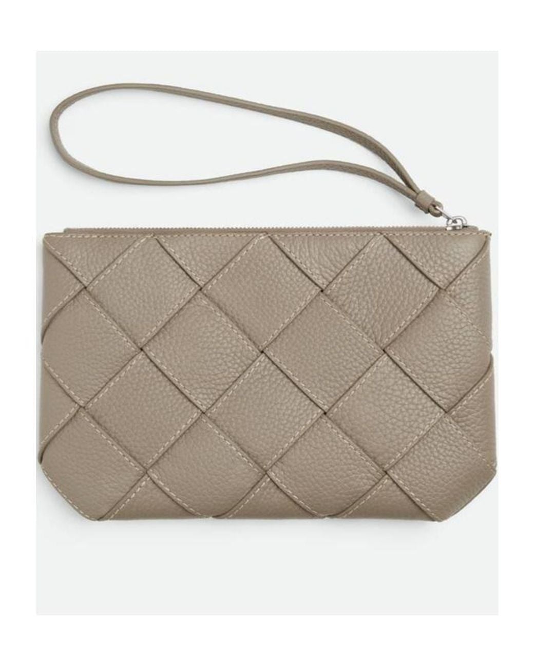 Bottega Veneta Gray Diago Medium Pouch for men