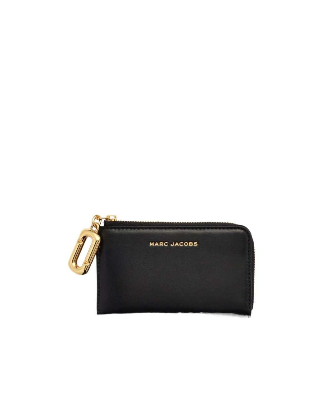 Marc Jacobs Black Top Zip Multi Wallet