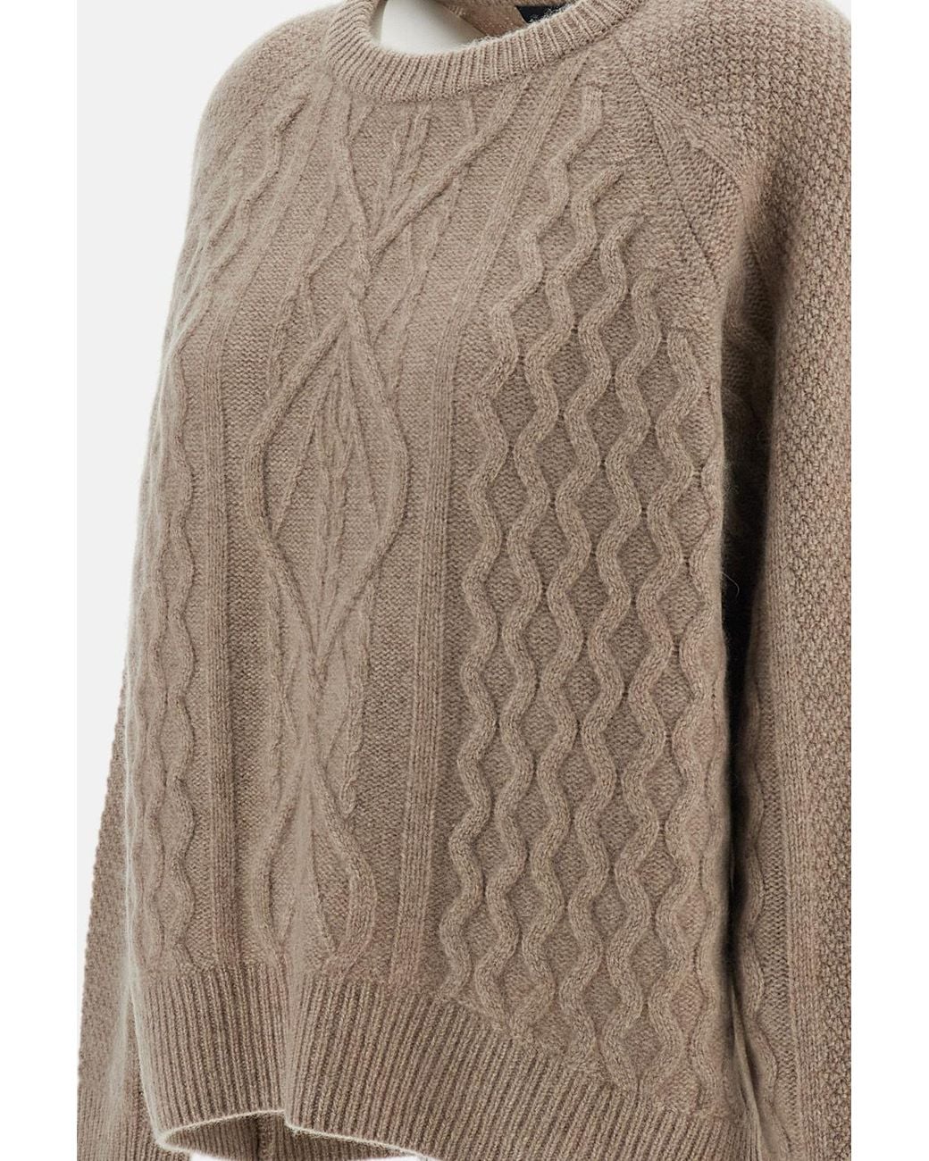arch4 Brown Long-Sleeved Sweater
