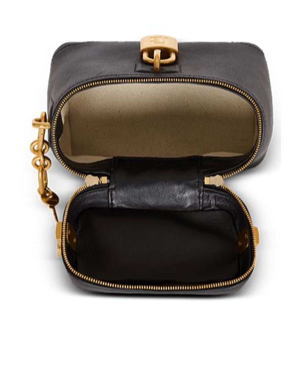 Balmain Black Pulse Vanity Bag
