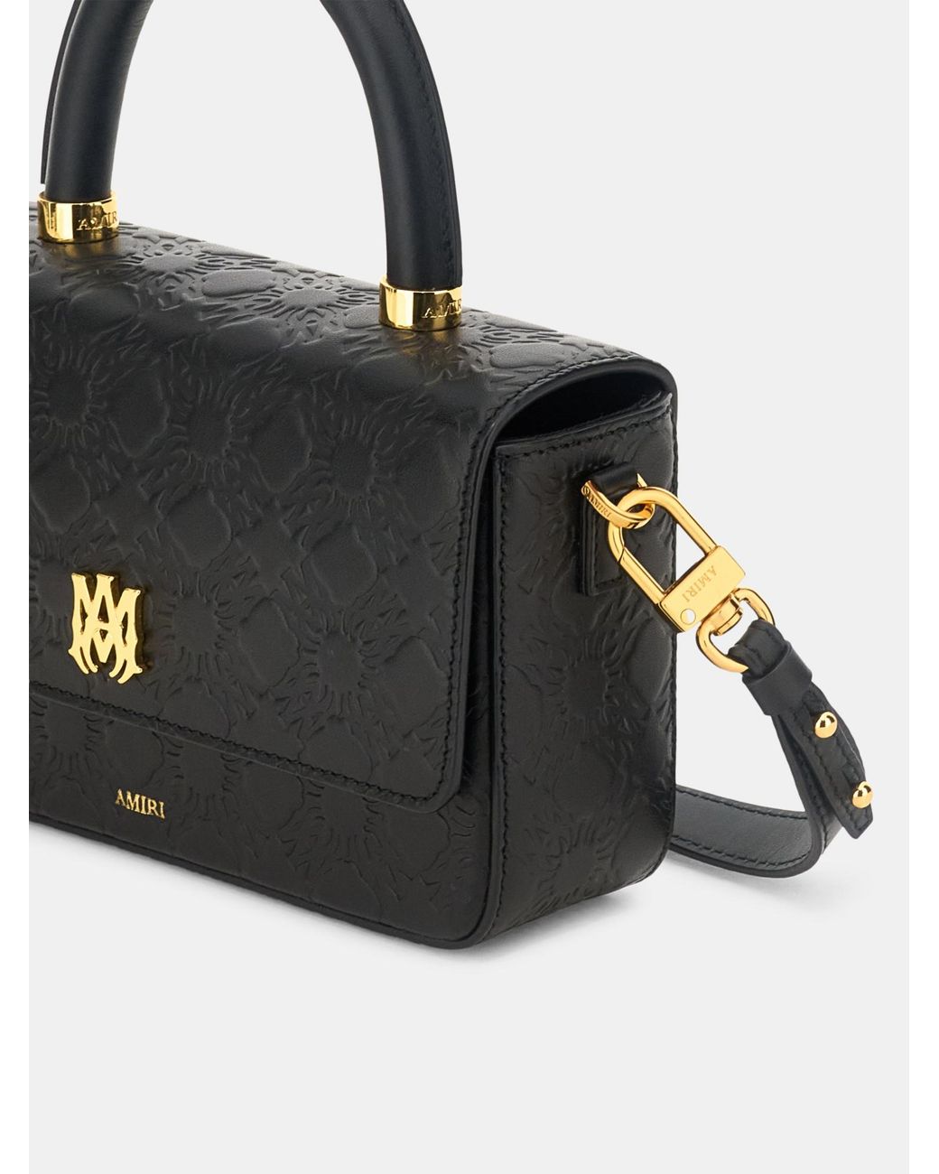 Amiri Black Micro Long Ma Shoulder Bag