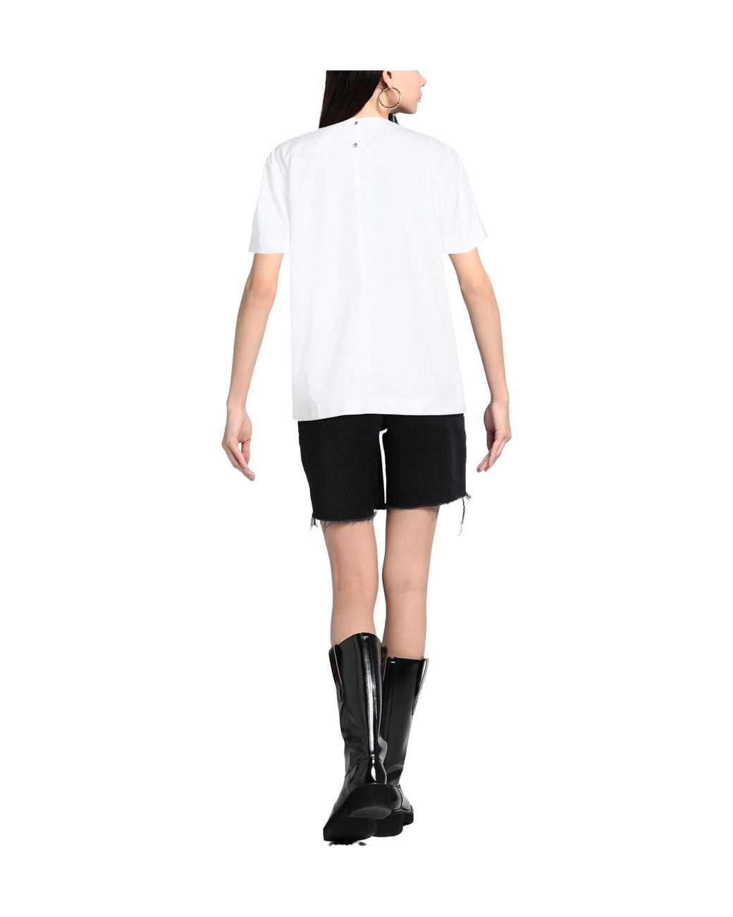 Max Mara White Top Cotton