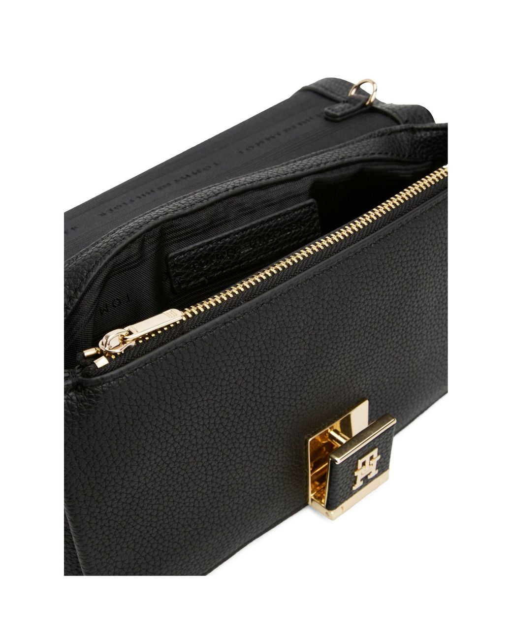 Tommy Hilfiger Black Mini Chainstrap Bag