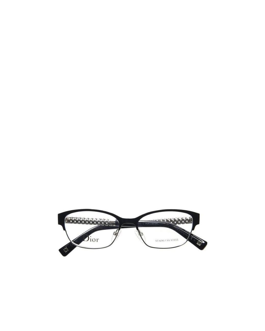 Dior White Logo Flat Mirror