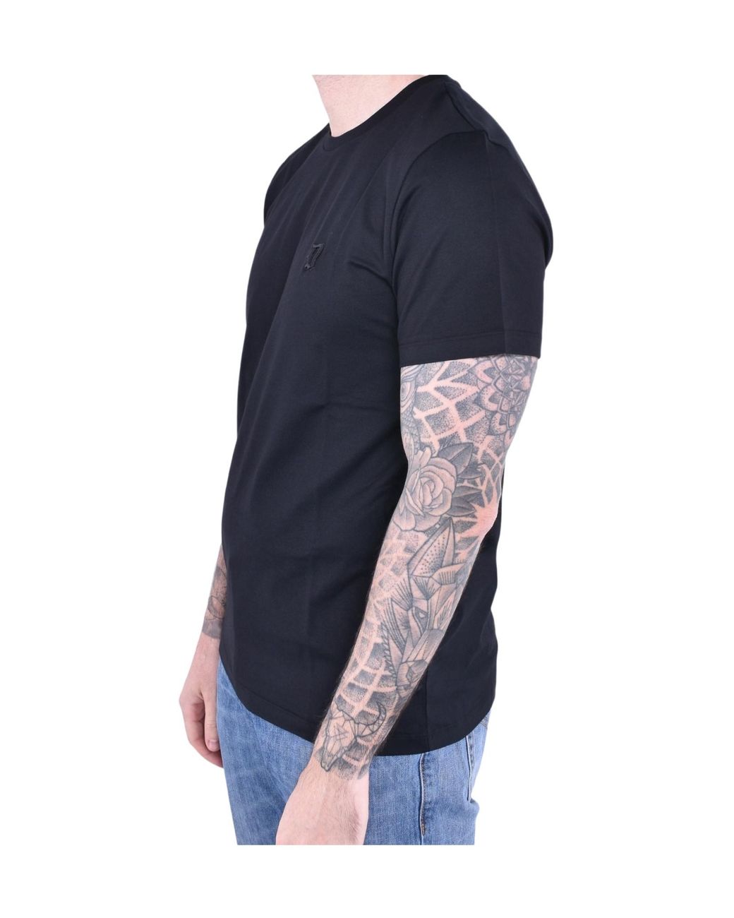 Dondup Blue Logo T-Shirt for men