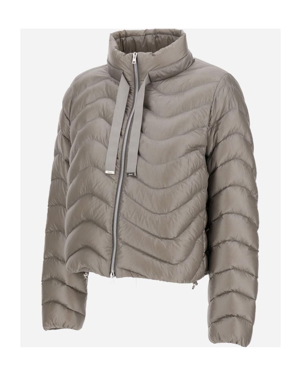Herno Gray Ultralight Resort Short Jacket
