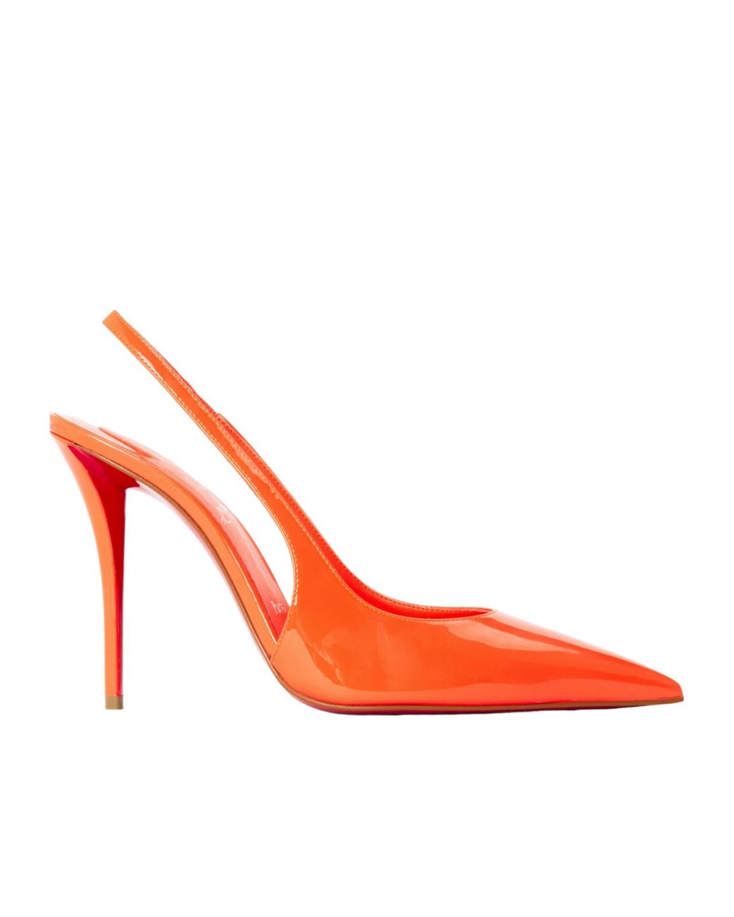 Christian Louboutin Red Chr Miss Z Slingbacks