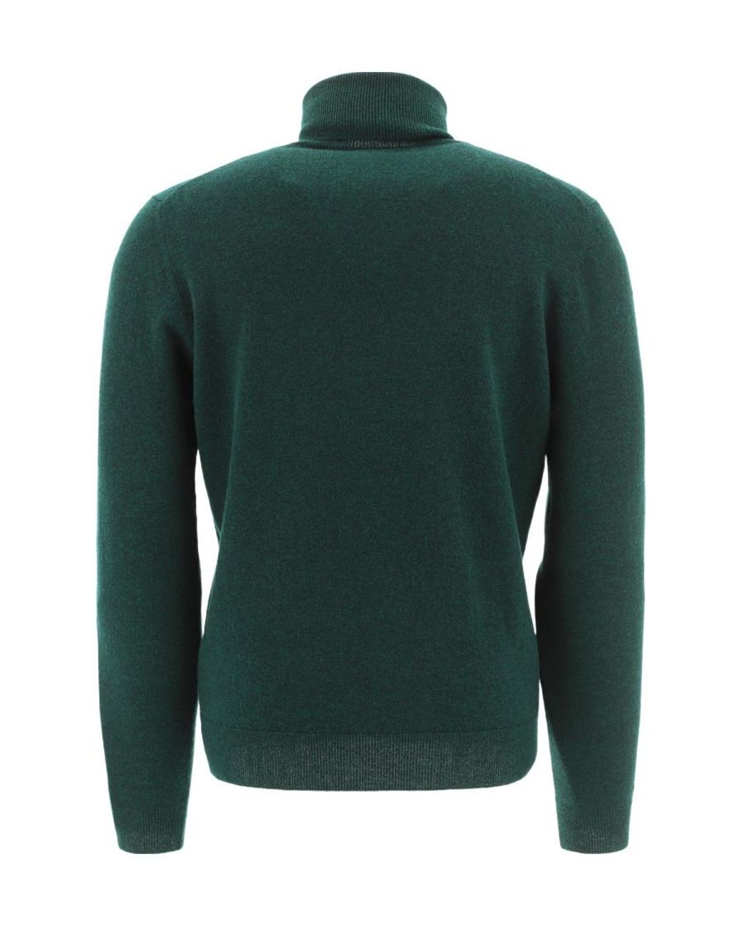Malo Green Rollneck Knitted Jumper for men