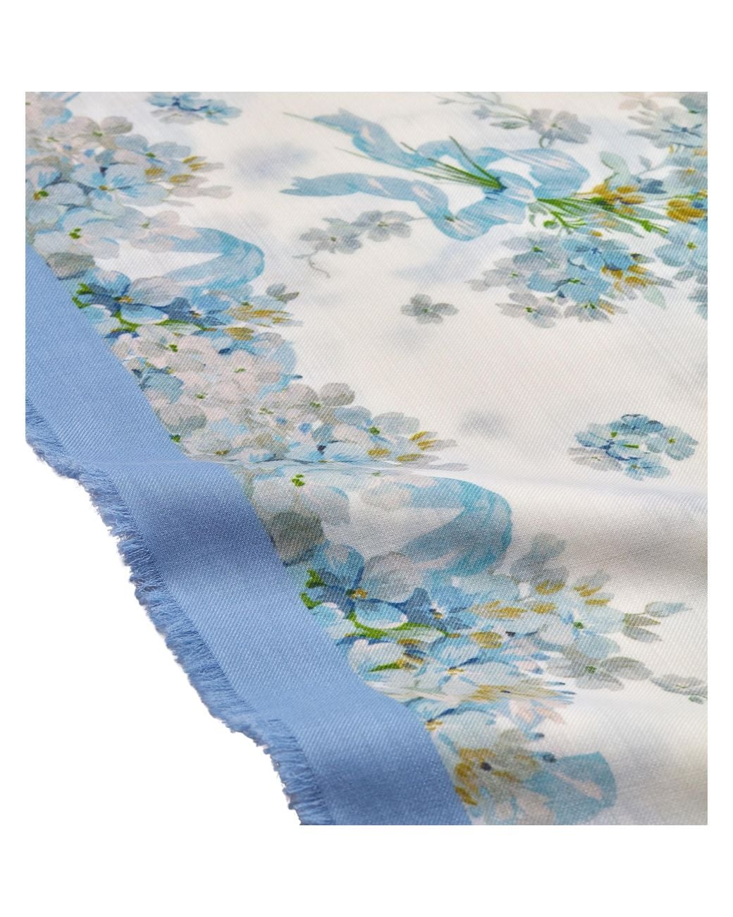 Dior Blue Maxi Shawl