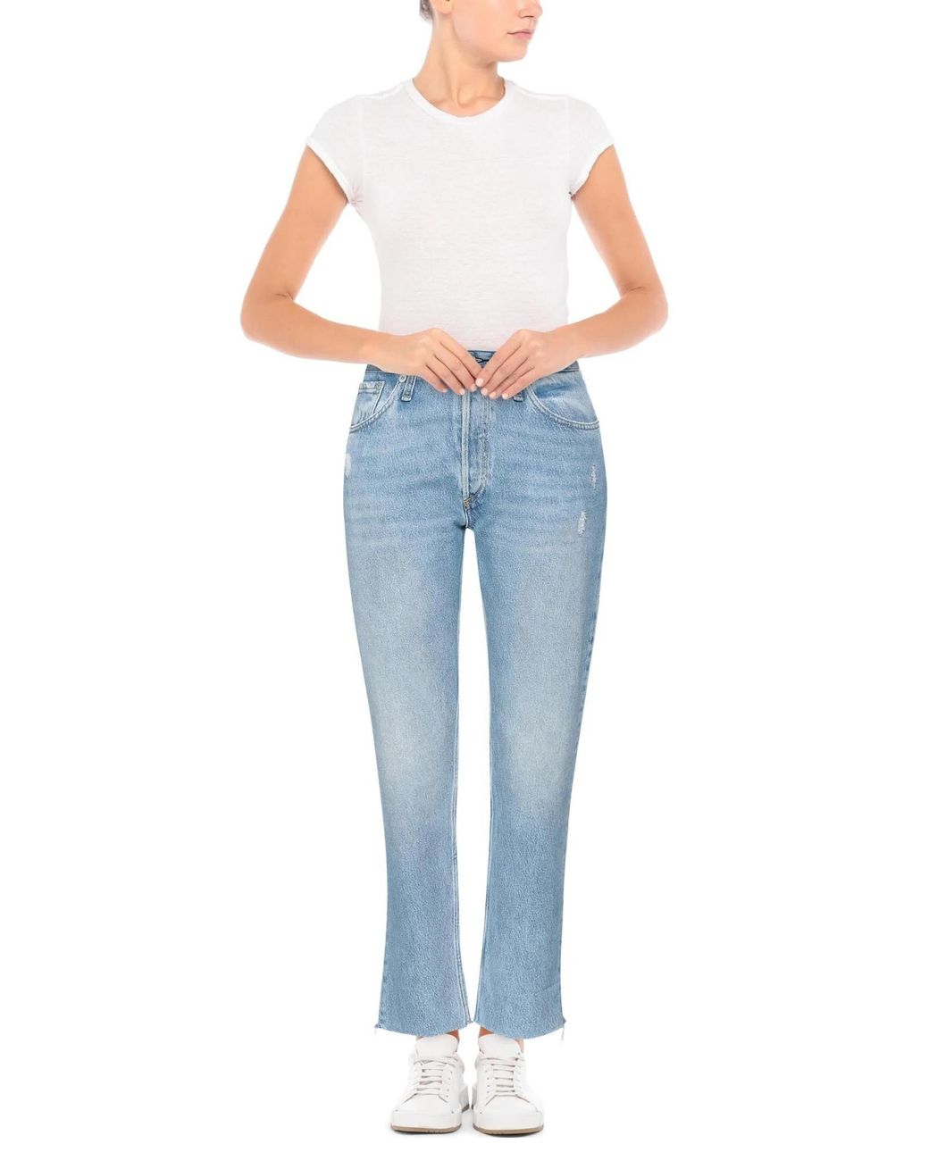 Rag & Bone Blue Light-Wash Jeans