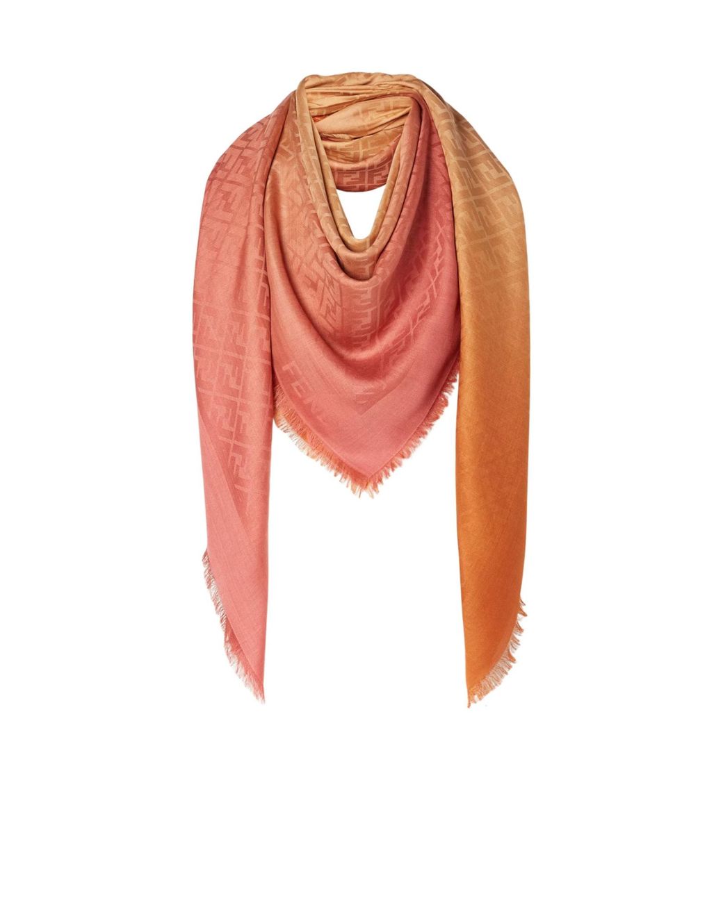 Fendi Pink Ff Shawl