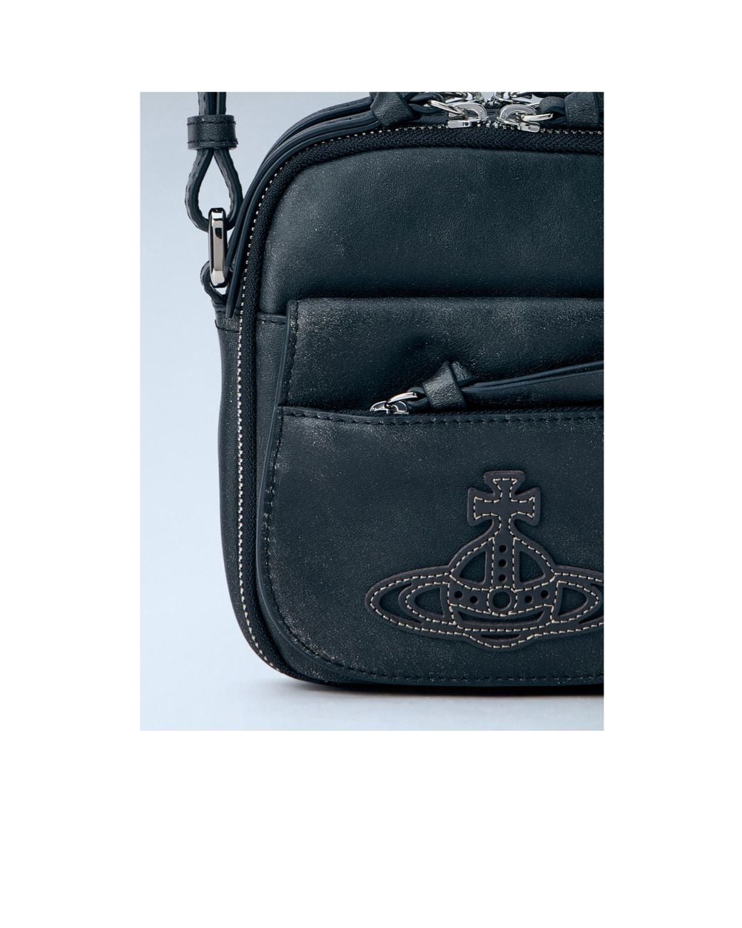 Vivienne Westwood Blue Eton Small Crossbody Bag