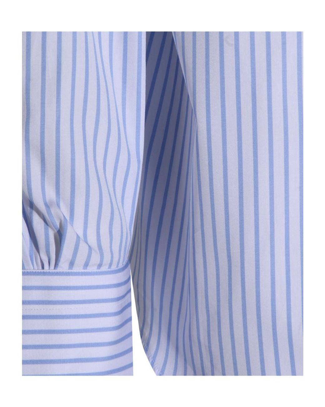 Mazzarelli Blue Striped Long-Sleeve Shirt for men