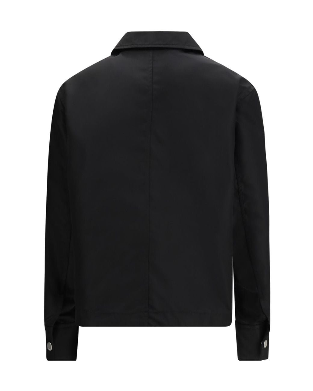 AMI Black Ami Ami De Coeur Stud Buttoned Jacket for men