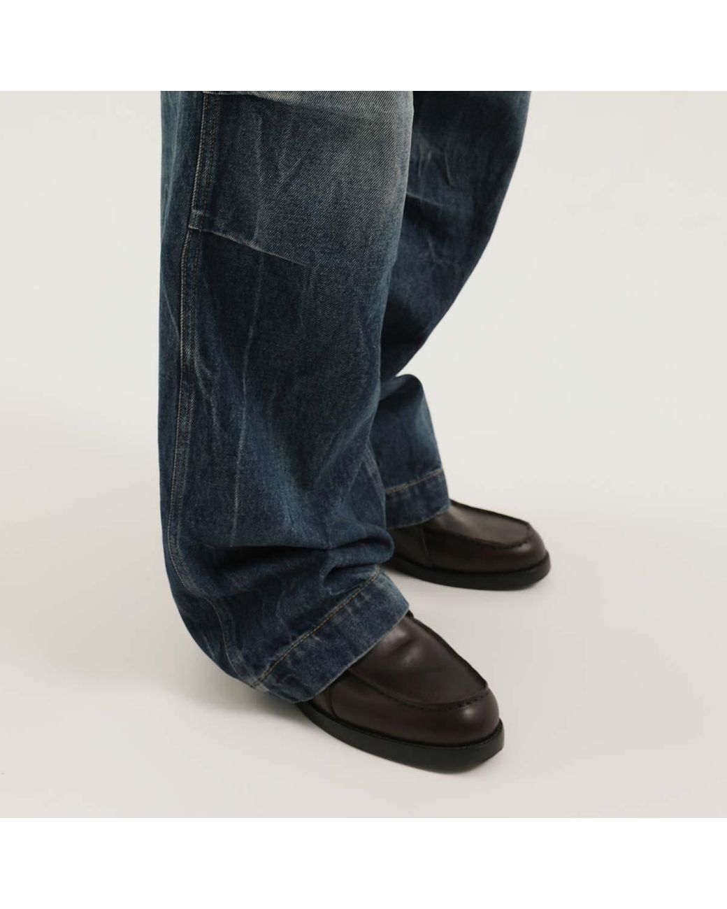 1989 STUDIO Blue Wide-Leg Jeans for men