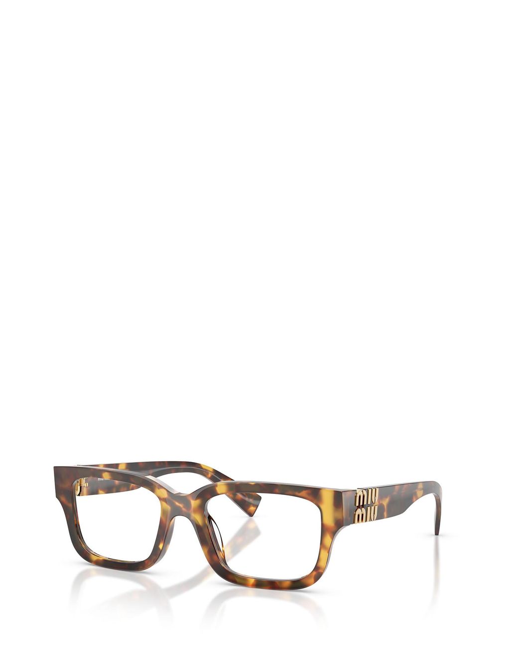 Miu Miu Multicolor Eyewear Rectangular Frame Glasses