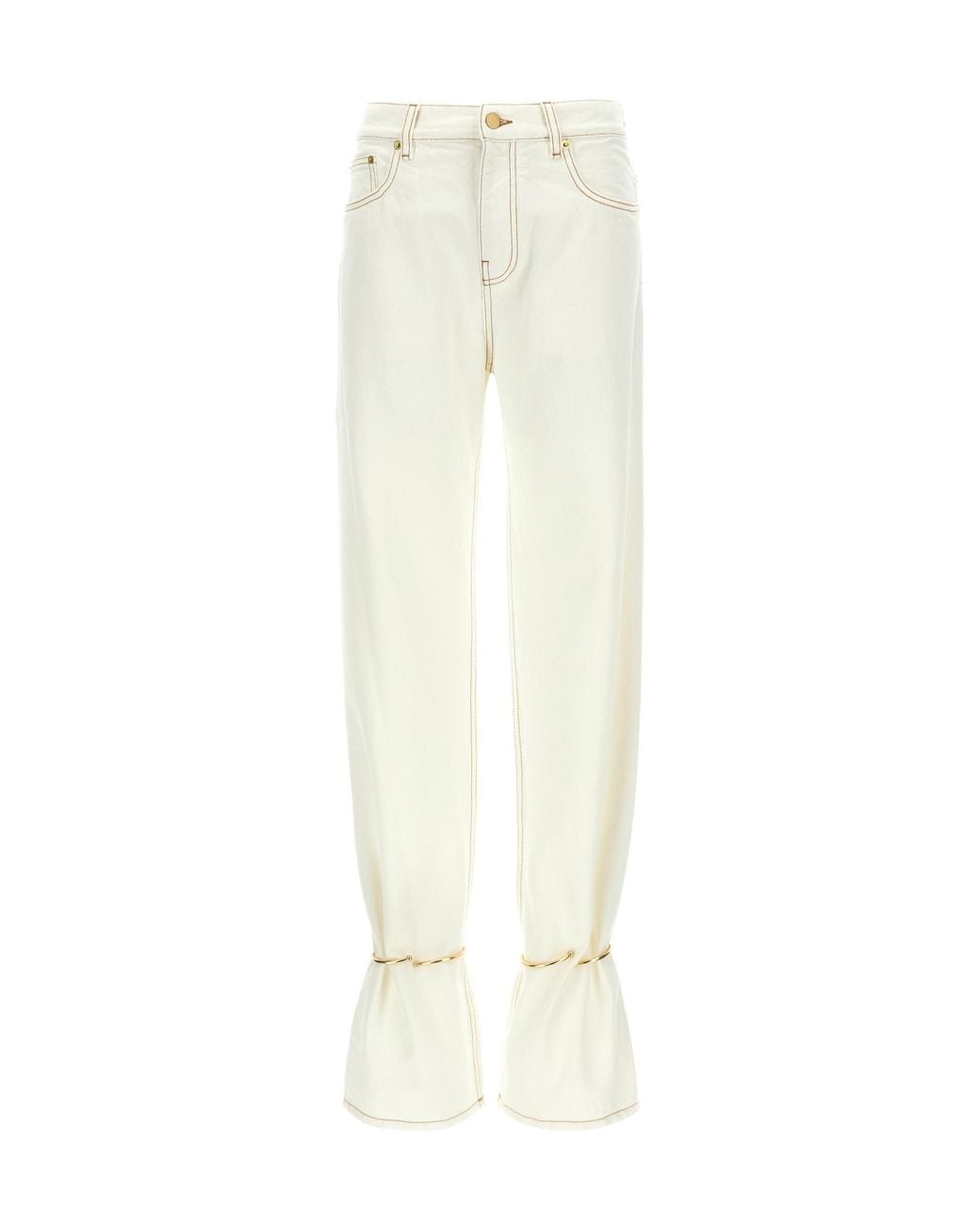 DARKPARK White Belt Loop Jeans