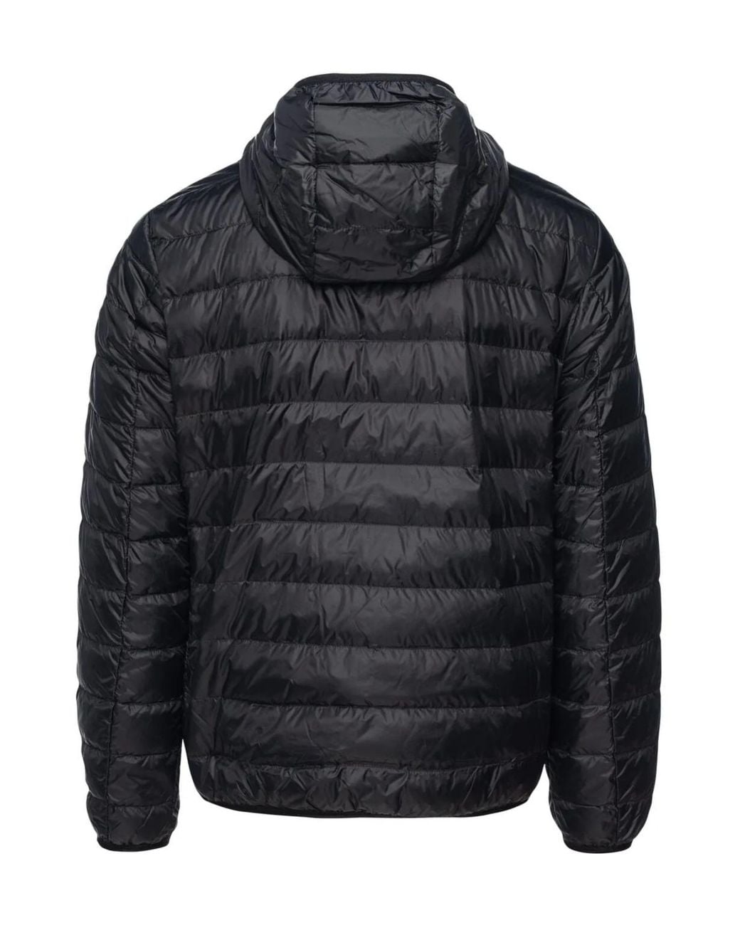 EA7 Black Core Identity Packable Down Jacket for men