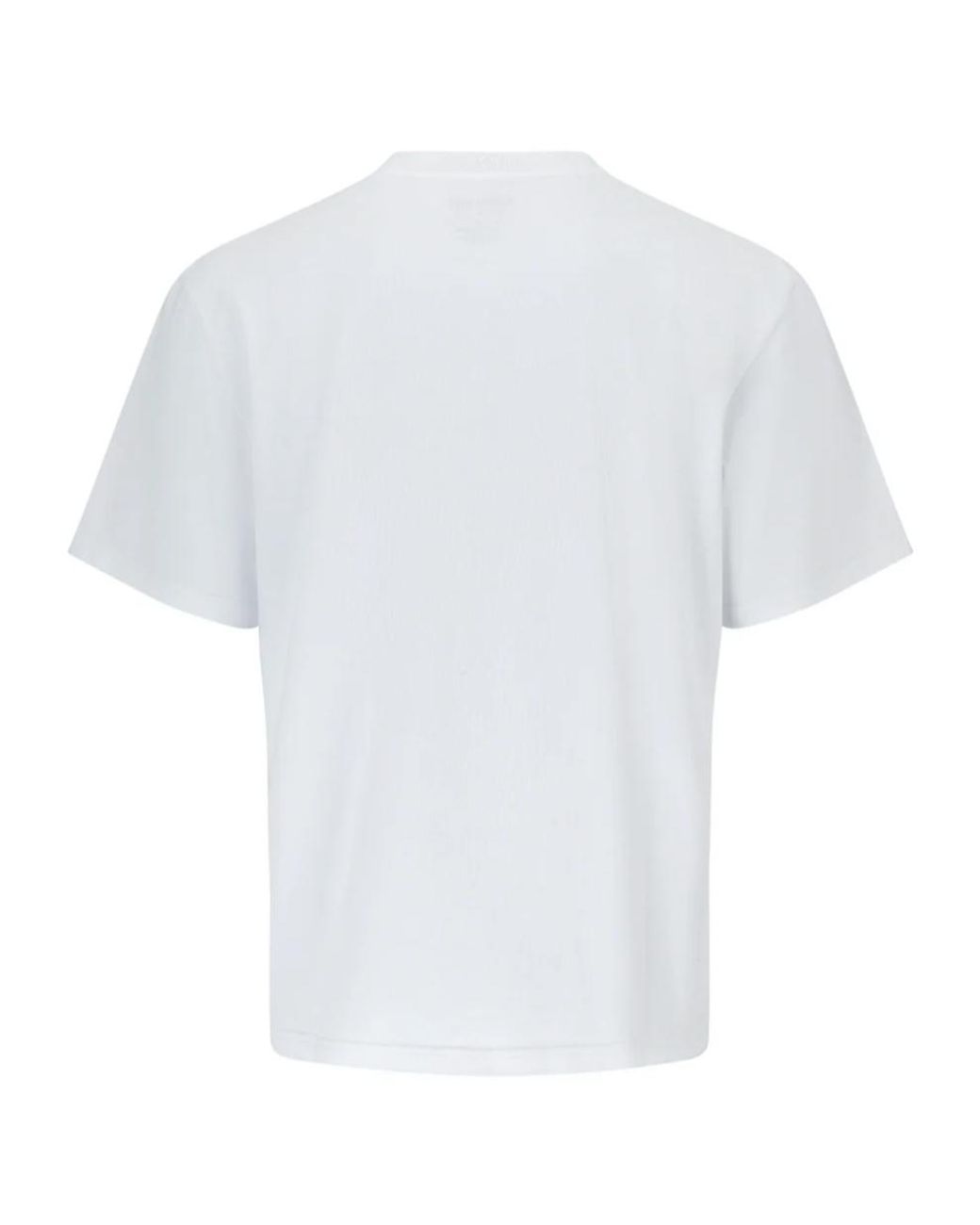 Martine Rose White Logo Printed Crewneck T-Shirt for men