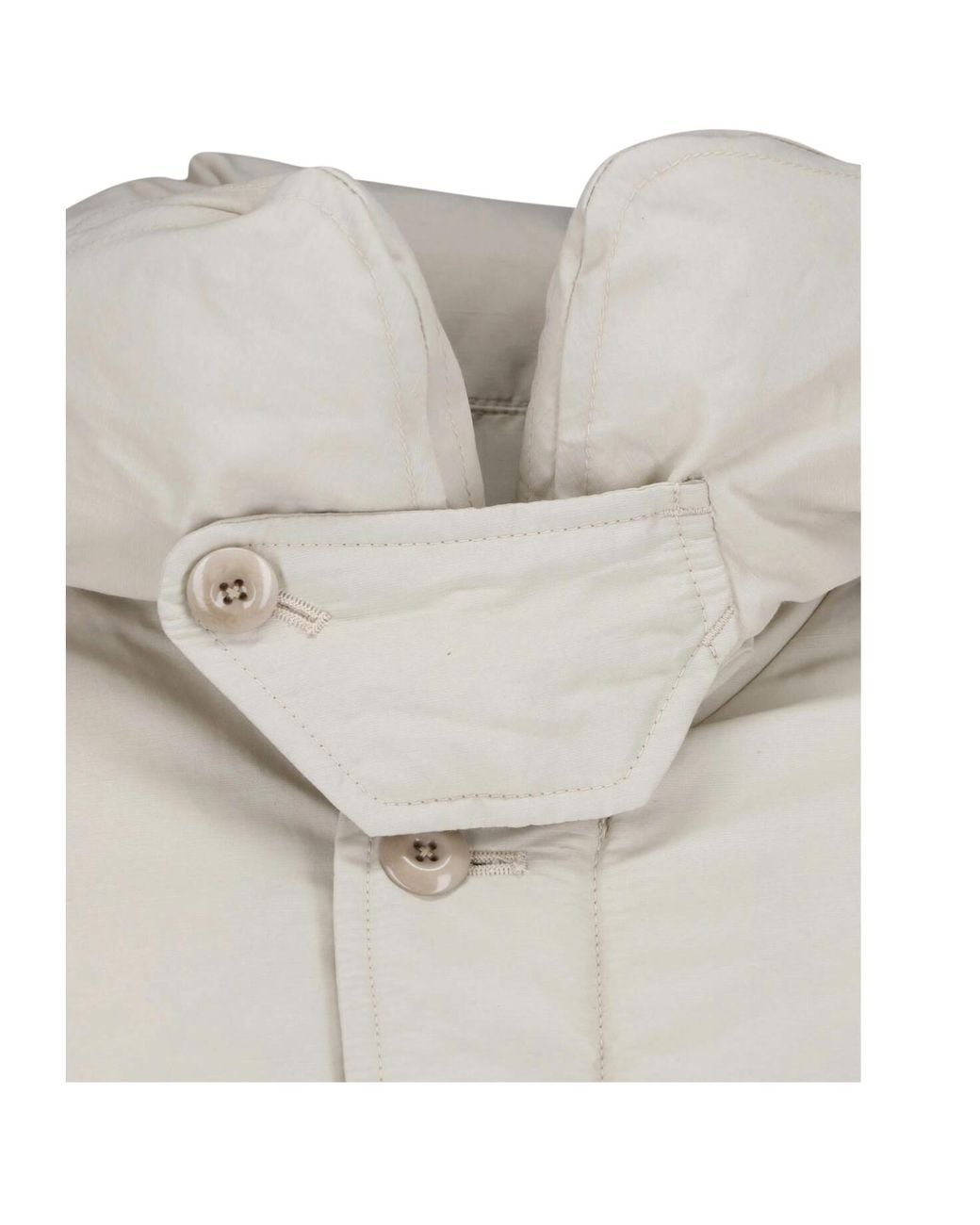 Lemaire Natural Elasticated Cuff Puffer Jacket