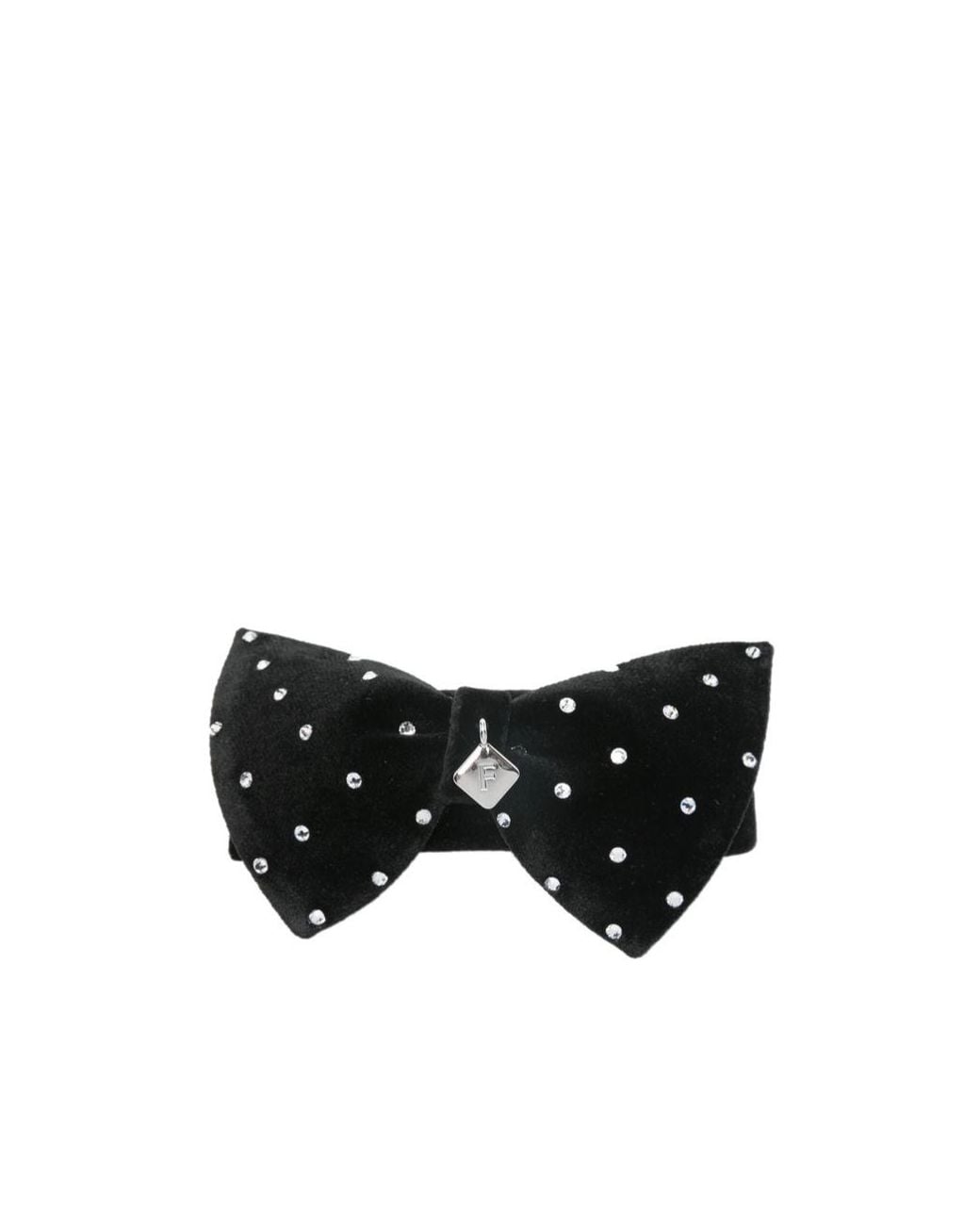 Ferragamo Black Ferragamo Bow Embellished Hair Clip