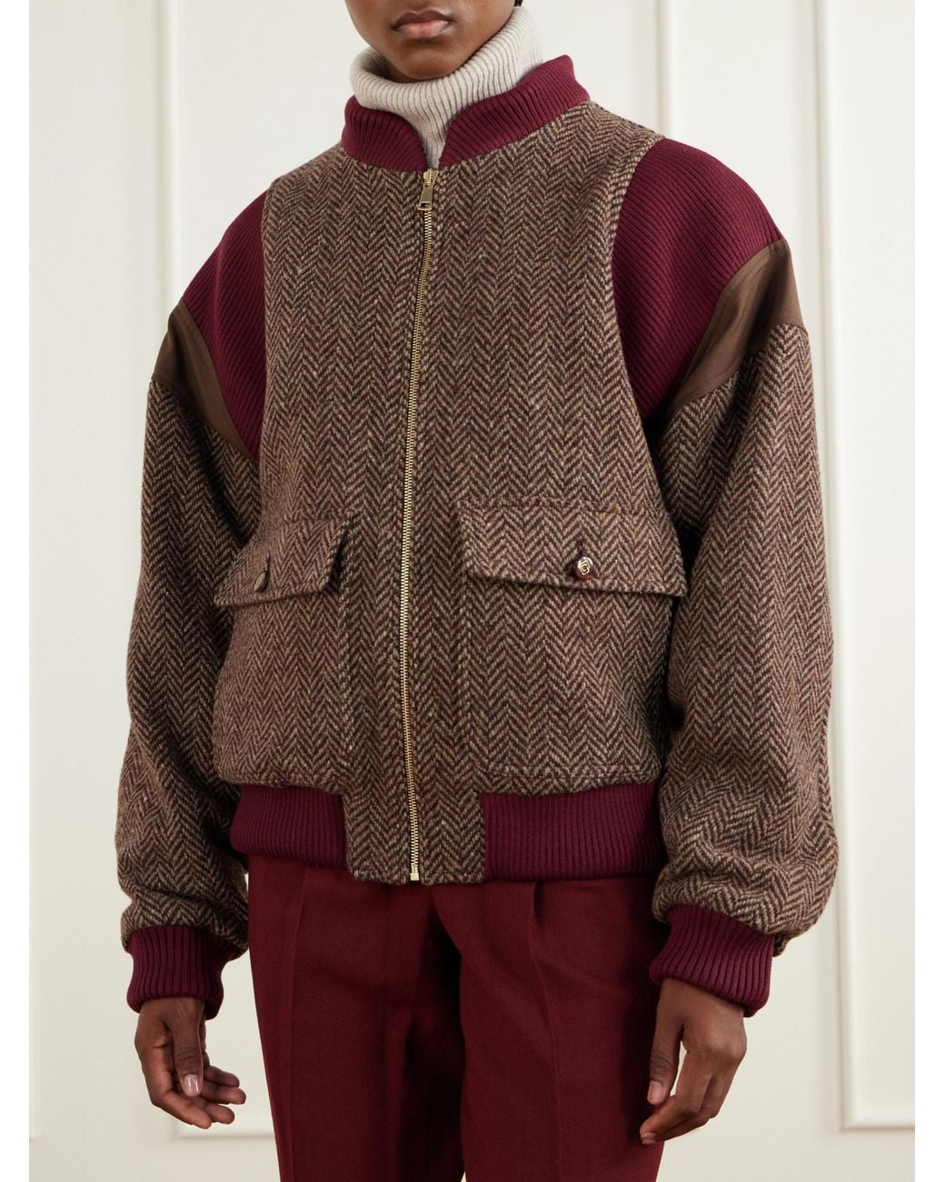Giuliva Heritage Brown Wool Jacket