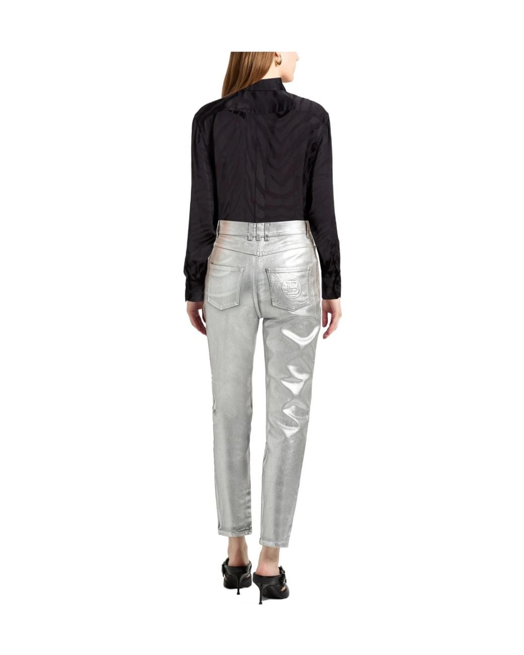 Dolce & Gabbana Black Shirt Viscose, Silk, Elastane