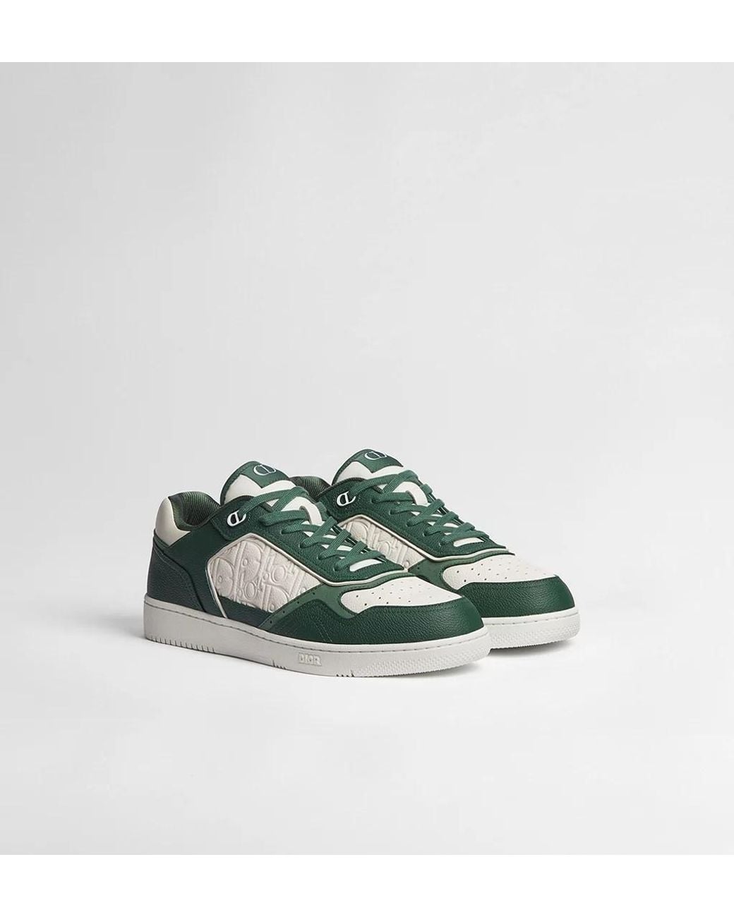 Dior Green B27 Uptown Low-Top Sneakers for men
