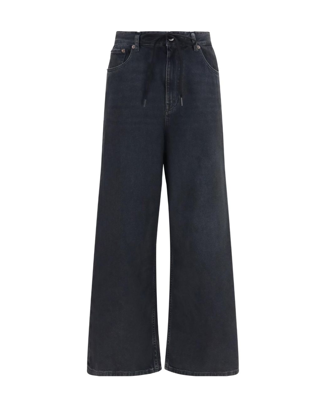 MM6 by Maison Margiela Blue Wide Leg Jeans