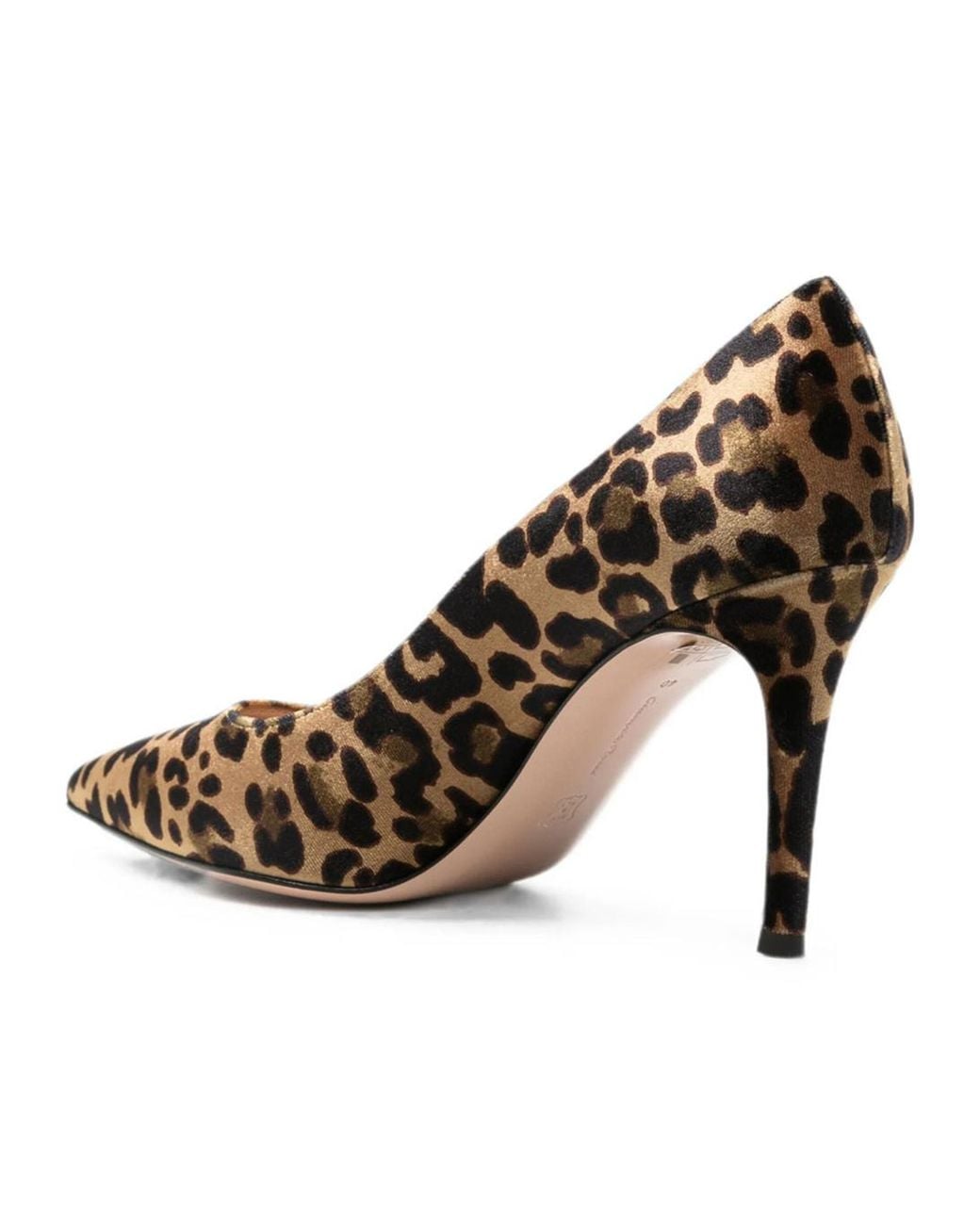 Gianvito Rossi Brown Pointed-Toe High Heels