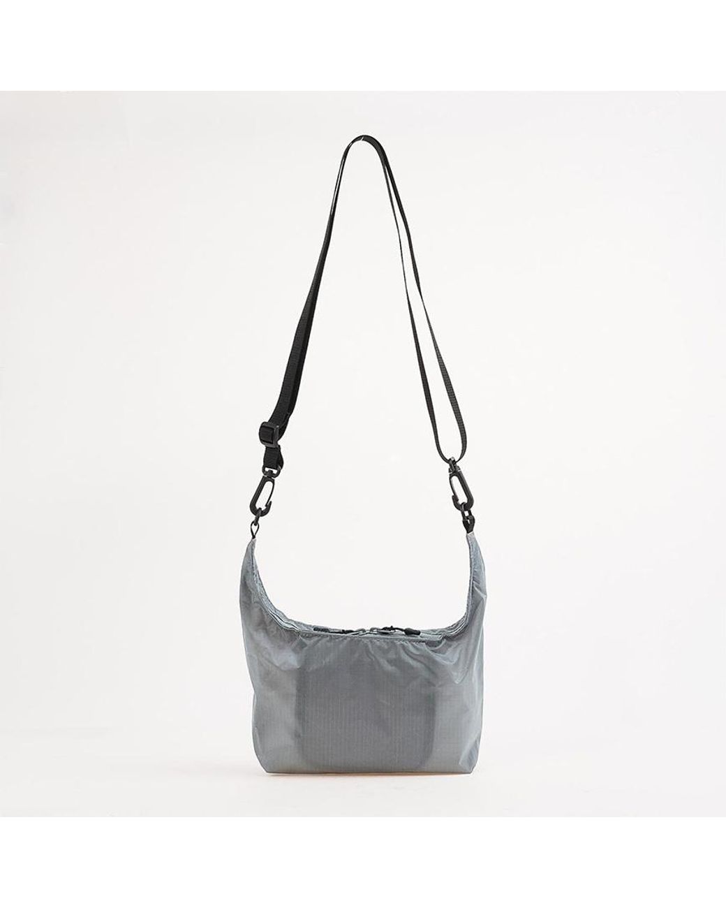 NANGA White Zippered Shoulder Bag for men