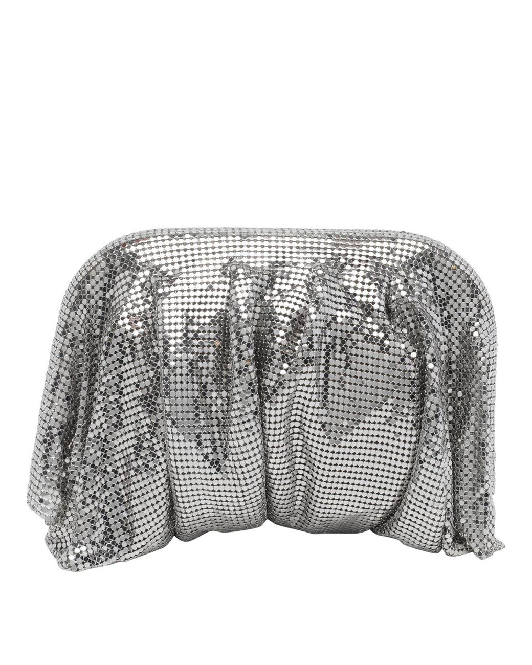Benedetta Bruzziches Gray Venus La Petite Crystal Clutch Bag