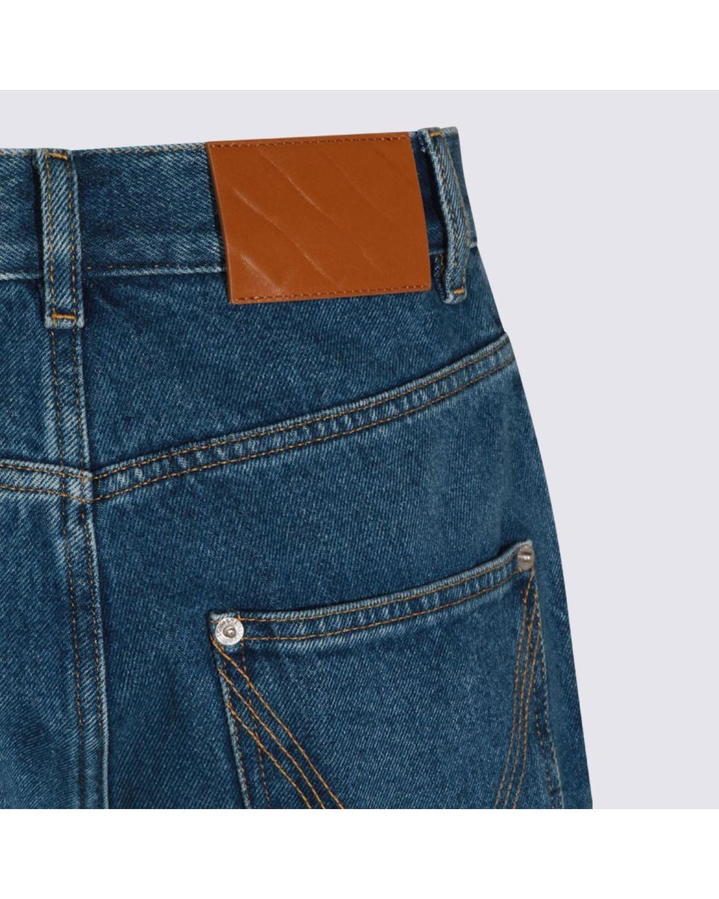 Bottega Veneta Blue Flared Jeans