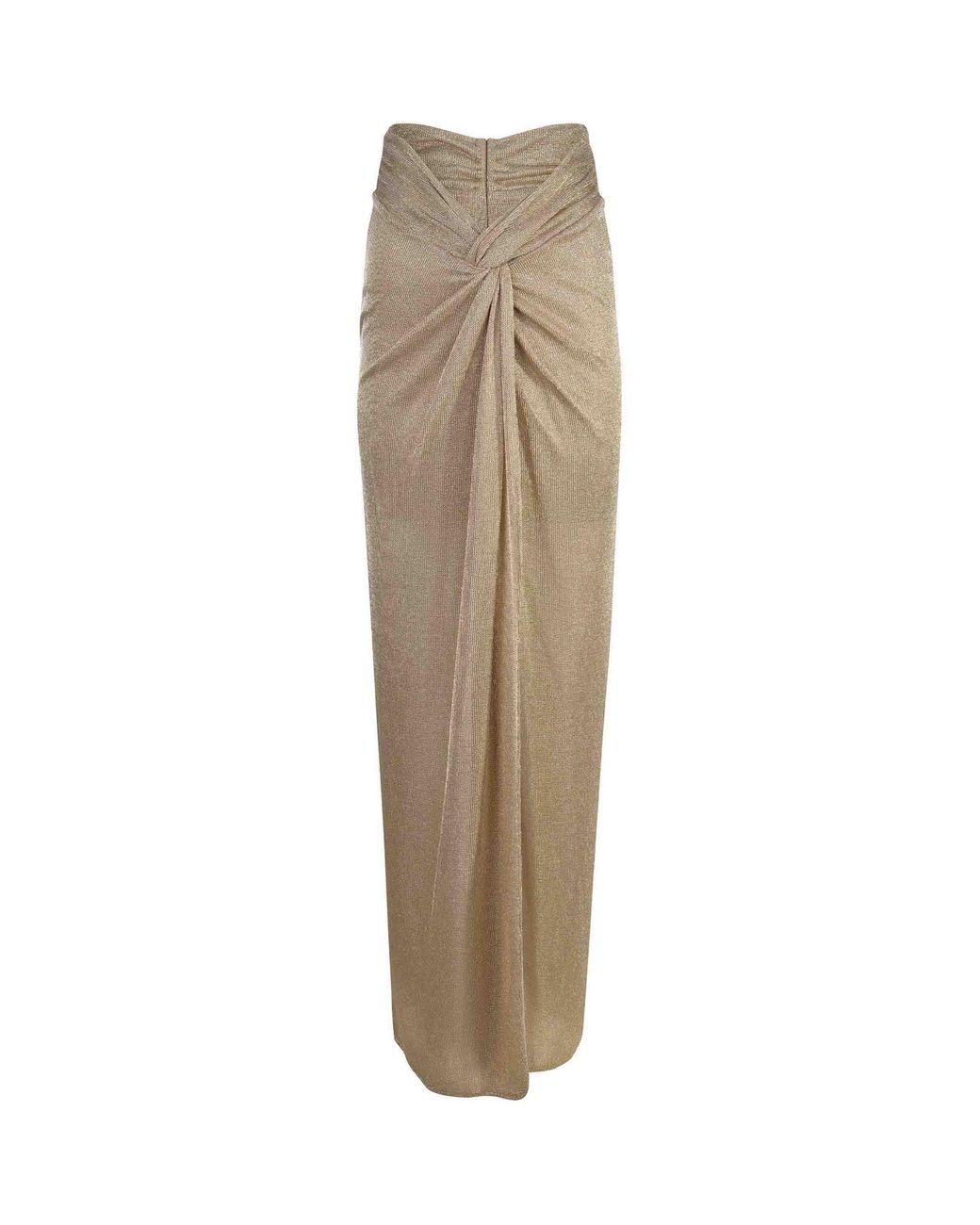 GIUSEPPE DI MORABITO Natural Metallic Knot Skirt