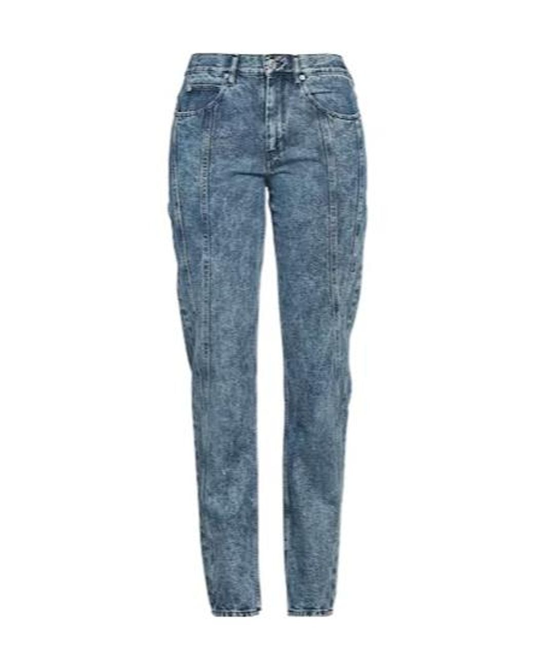 Isabel Marant Blue Slim-Fit Jeans
