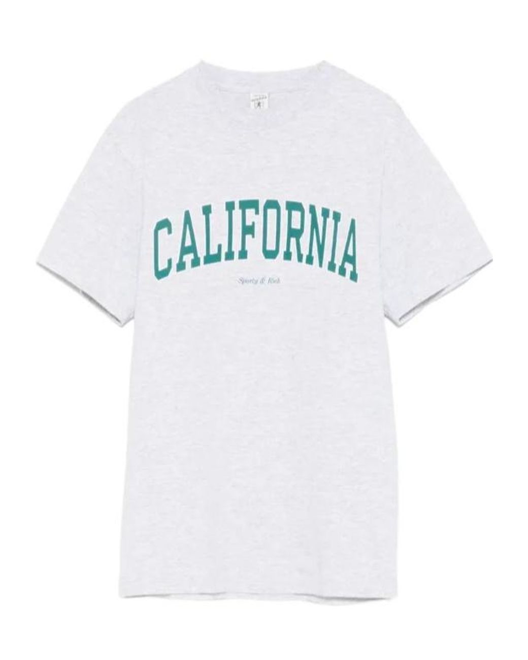 Sporty & Rich White Stretch-Cotton T-Shirt