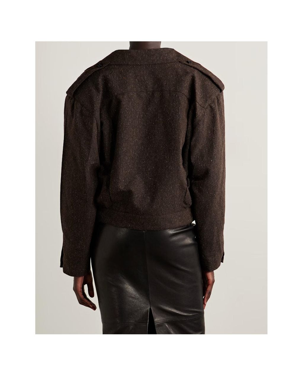 Blazé Milano Brown Long-Sleeved Jacket