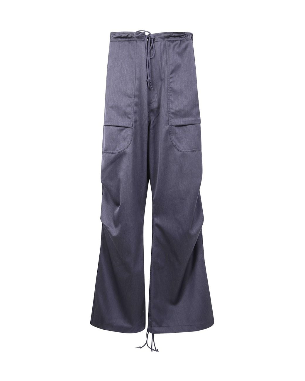 Entire studios Blue Drawstring Cargo-Pocket Trousers
