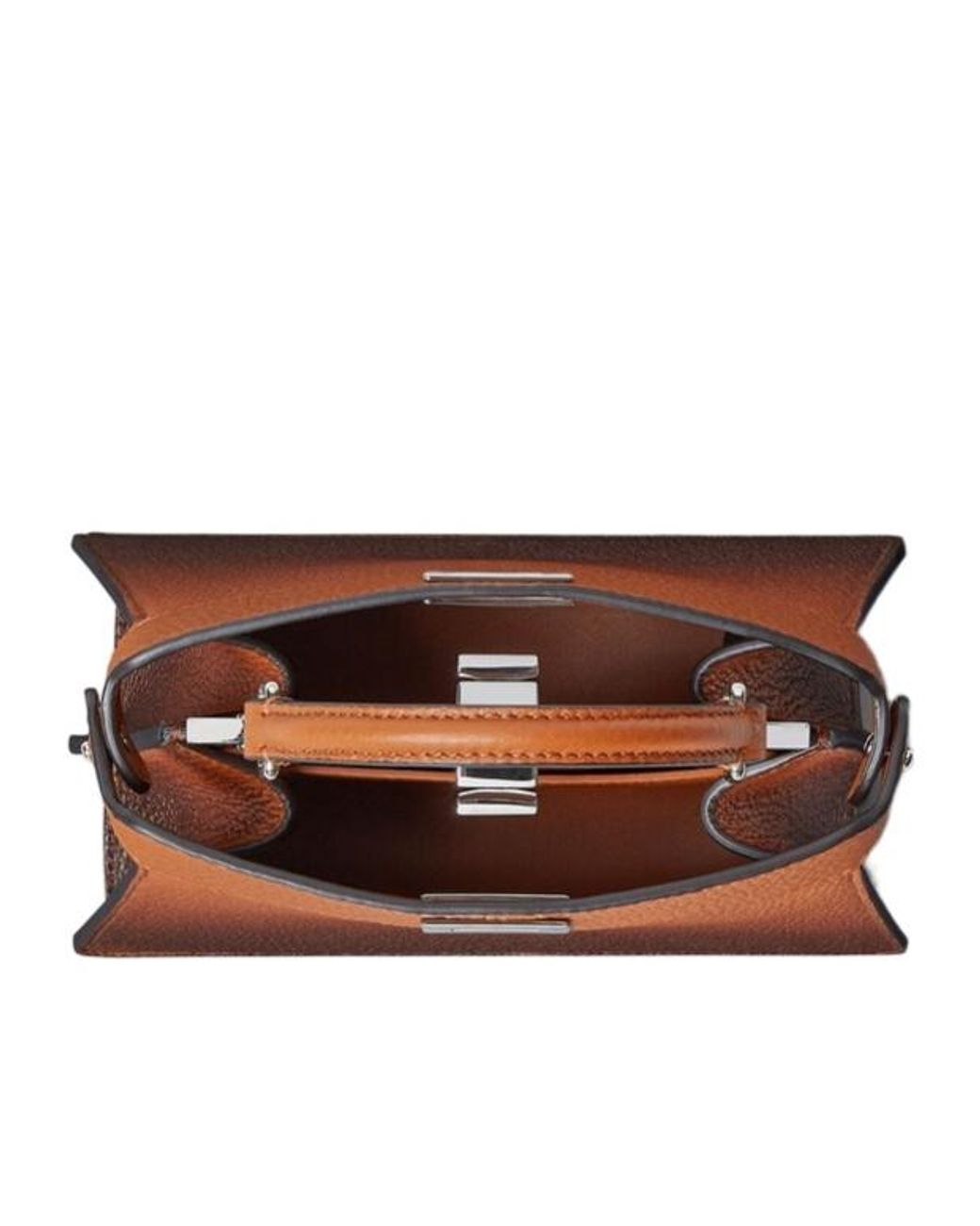 Fendi Brown Gradient Leather Bag