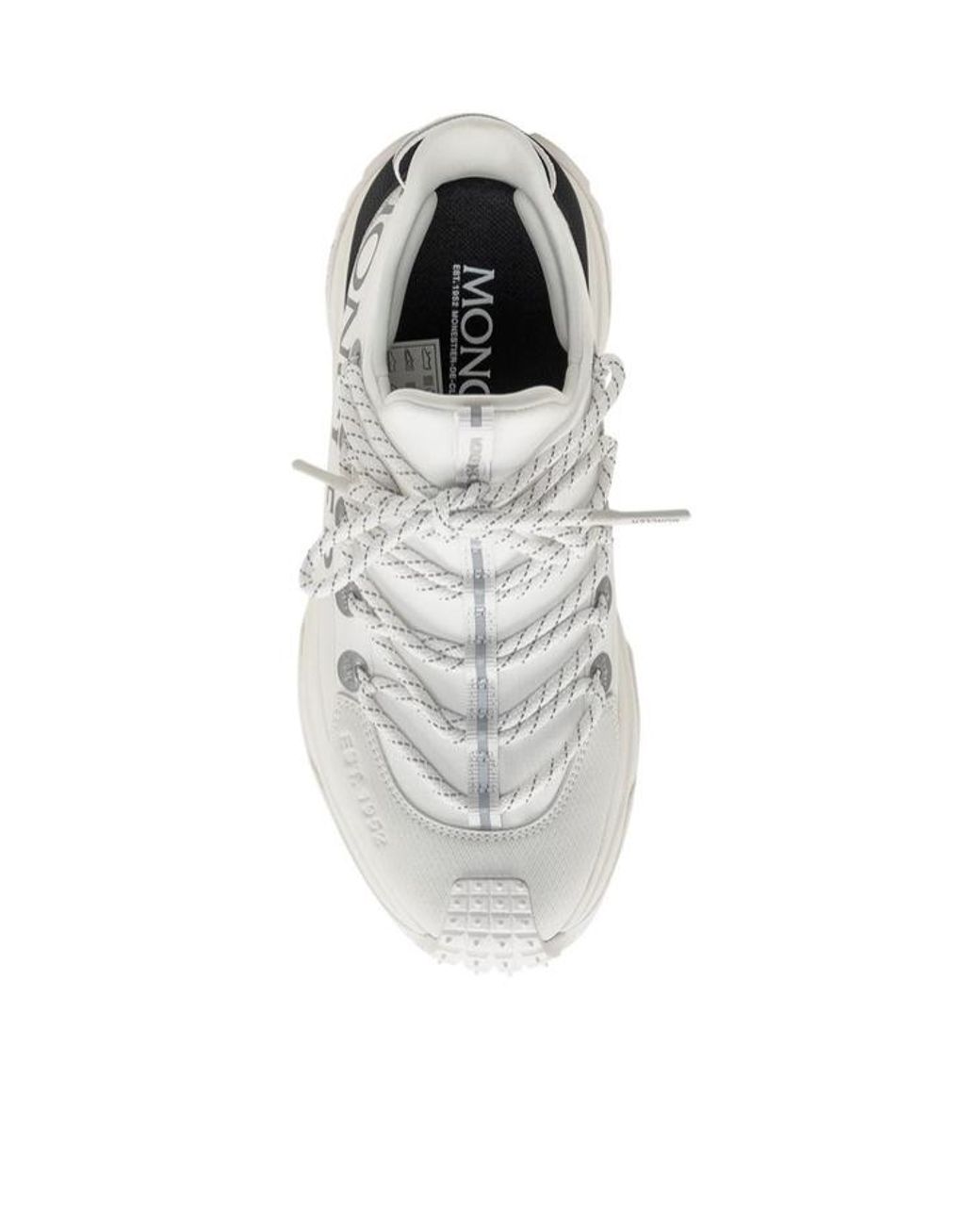 Moncler White Trailgrip Sneakers For The Active Explorer