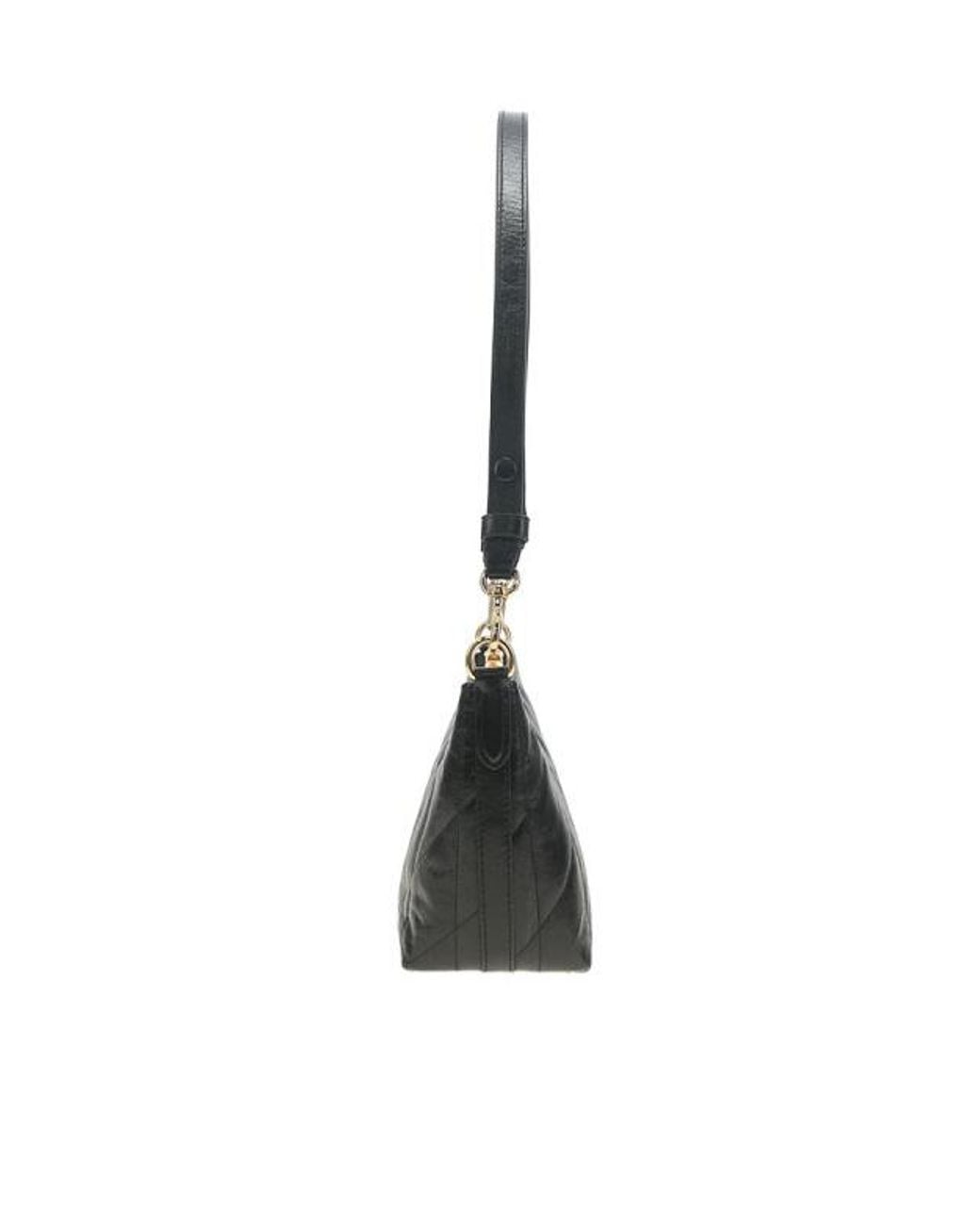COACH Black Zippered Shoulder Bag