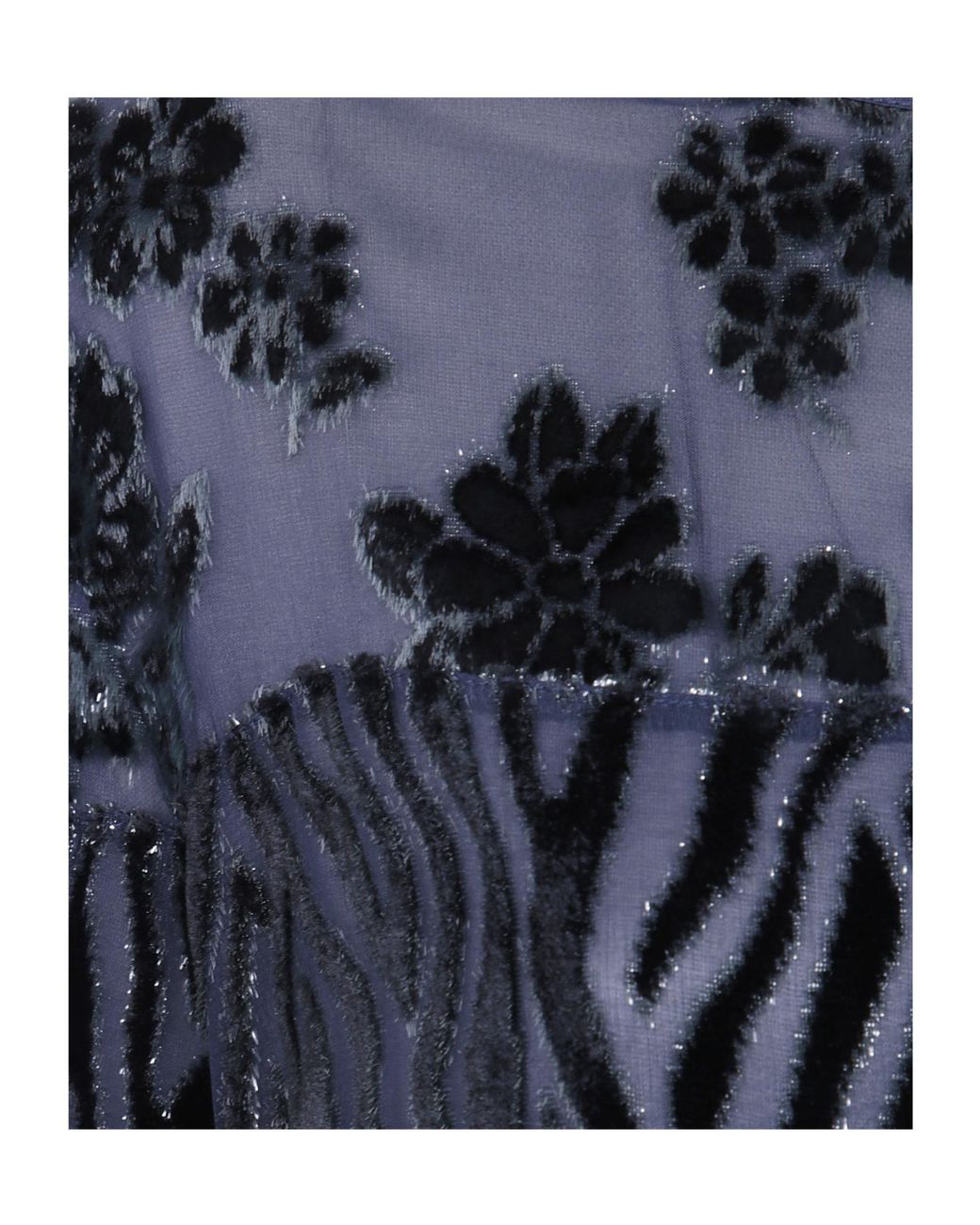 Pierre Louis Mascia Blue Patchwork T-Shirt