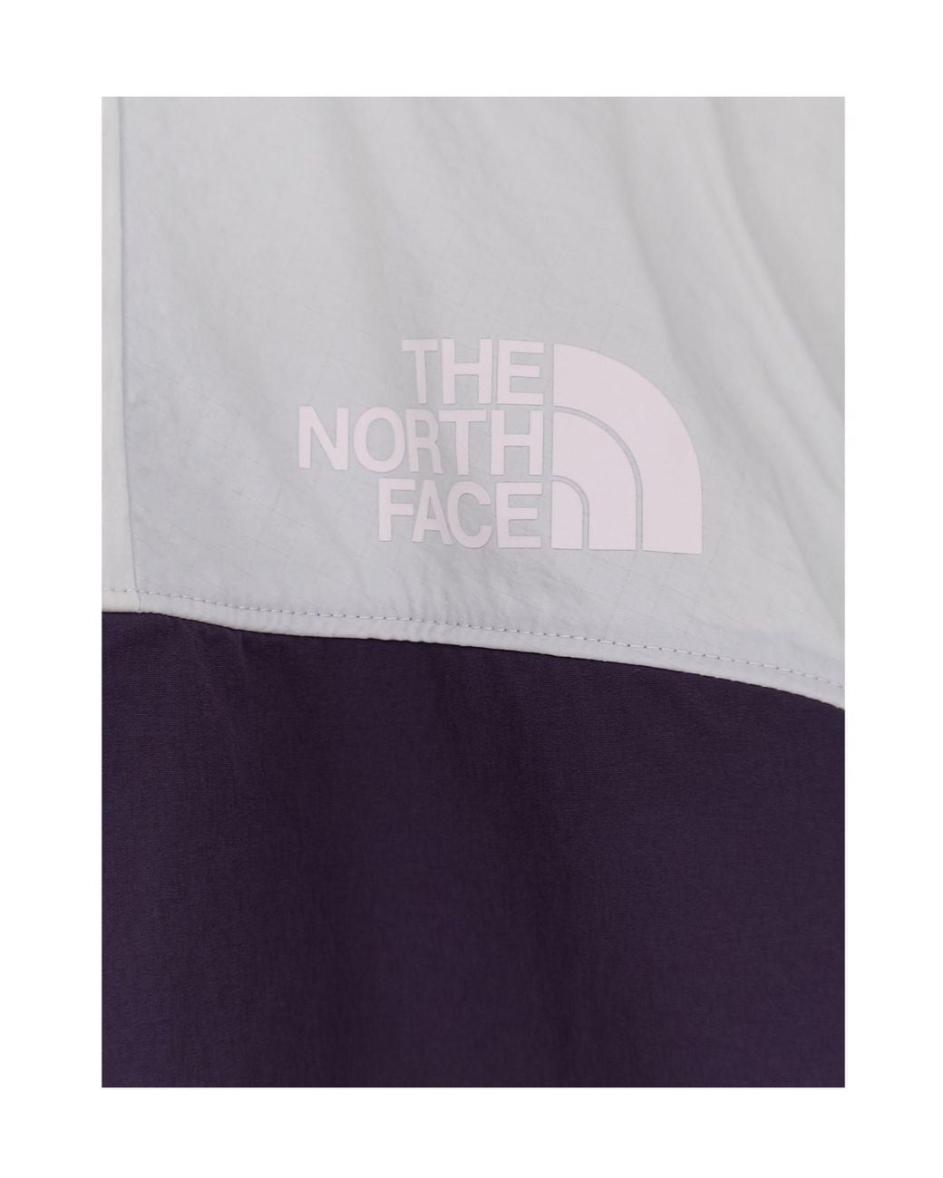 The North Face Purple Logo Hooded Jacket for men