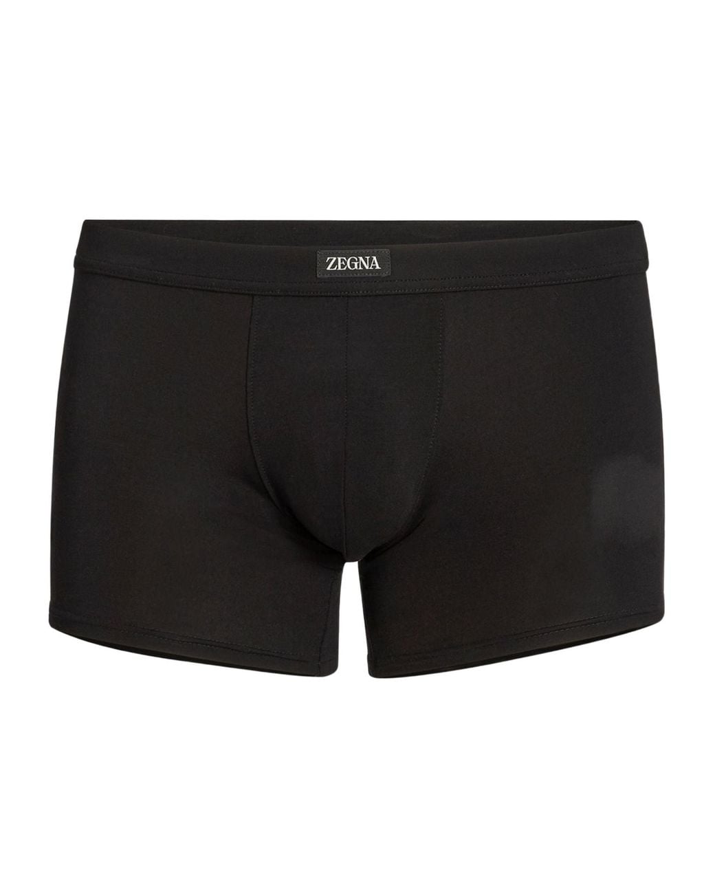 Zegna Black Logo Waist-Side Panties for men