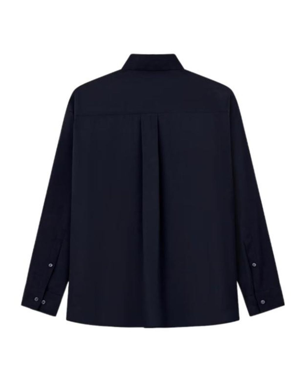 Emporio Armani Blue Regular Fit Pocket Shirt for men