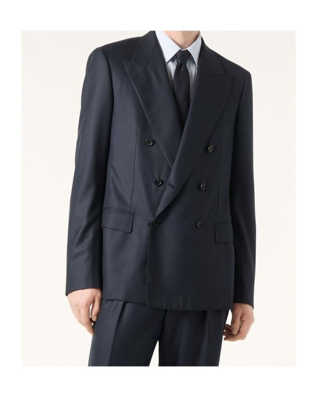 Loro Piana Blue Milano Suit for men