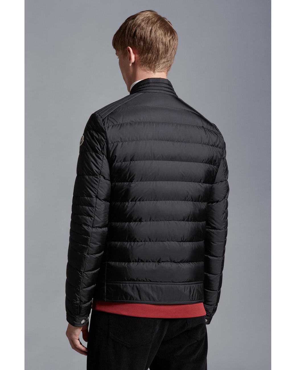 Moncler Black Amiot Short Down Jacket for men
