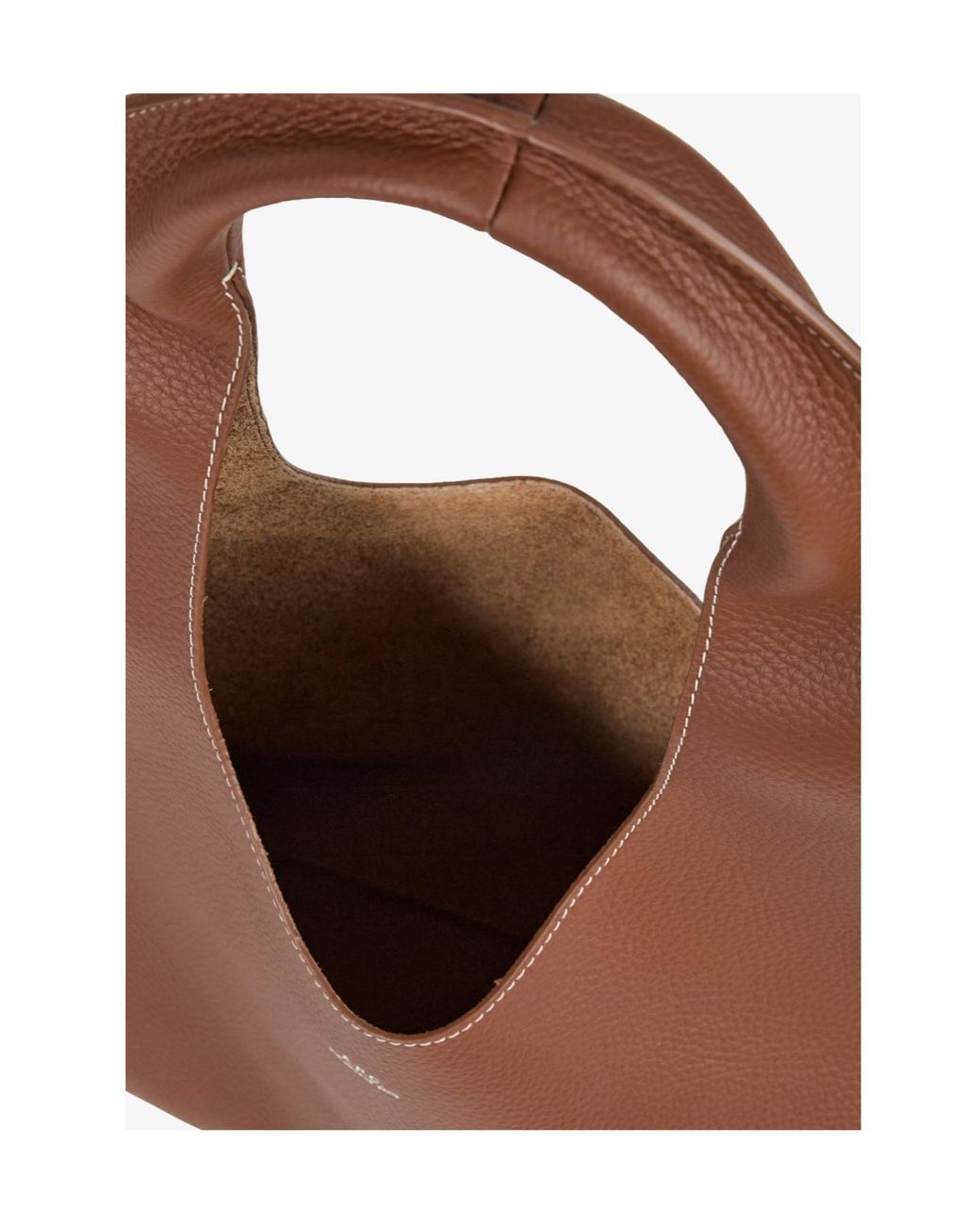 A.P.C. Brown Neige Clou Tote Bag
